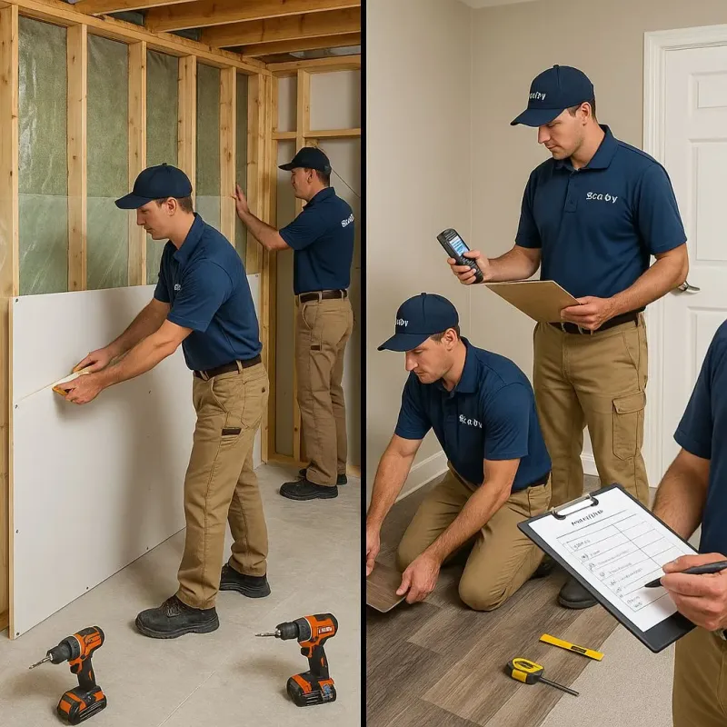 Repairs and Reconstruction process in Eagle, WI